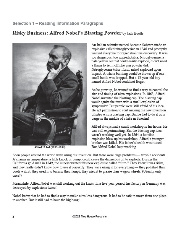 Reading and Writing Essentials Answer Key Grades 7-8 (Download)