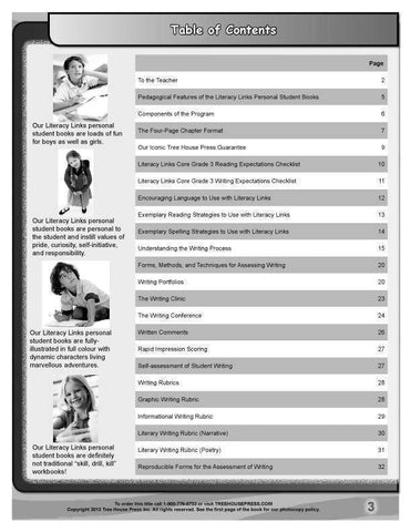 Image of Literacy Links C Teaching and Assessment Guide sample page