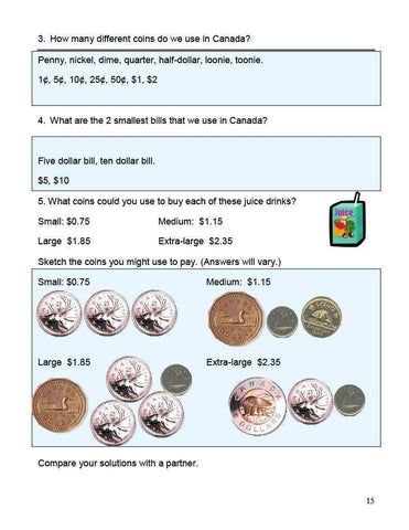Image of Ontario Math 3 Answer Book (Download)