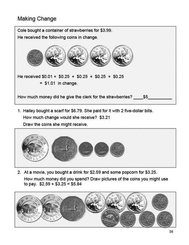 Image of Ontario Math 3 Answer Book