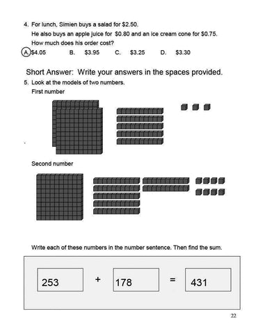 Image of Ontario Math 3 Answer Book