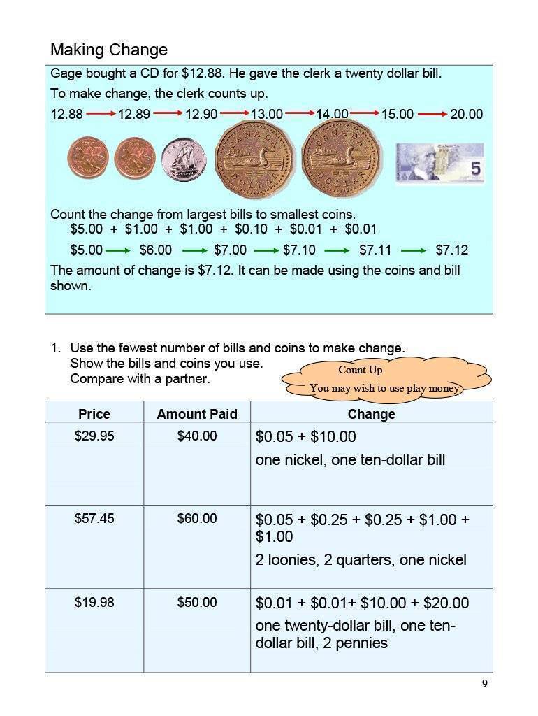 Canadian Math 4 Answer Book (Download)