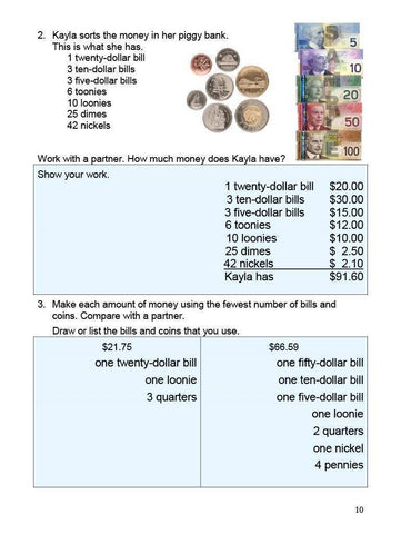 Image of Canadian Math 4 Answer Book (Download)