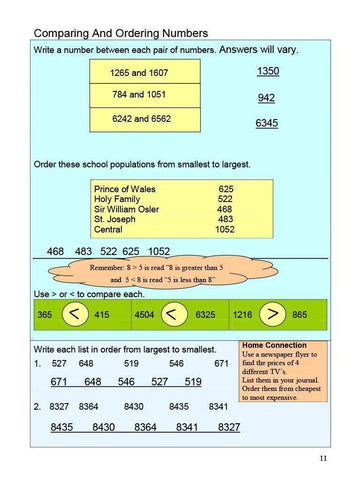 Image of Ontario Math 4 Answer Book (Download)