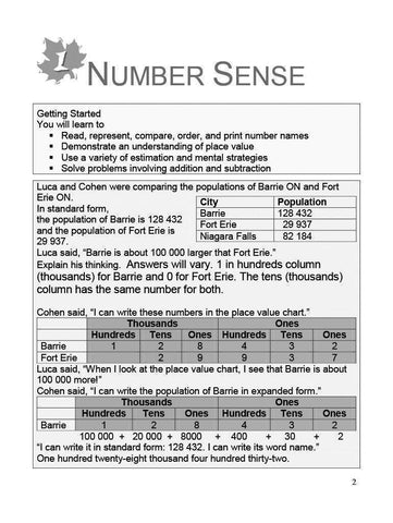 Image of Ontario Math 5 Answer Book