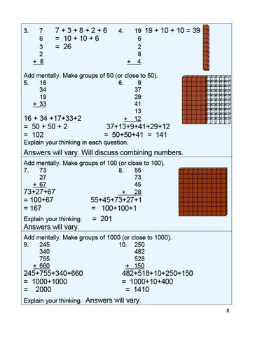 Image of Canadian Math 5 Answer Book (Download)