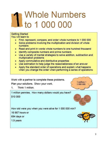 Image of Ontario Math 6 Answer Book (Download)