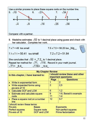 Image of Canadian Math 8 Answer Book (Download)