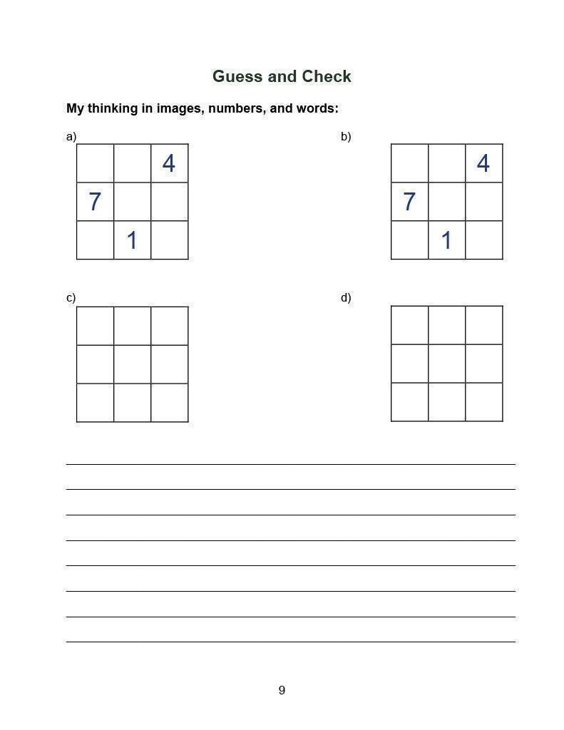 Downloadable Math Lessons in Problem Solving