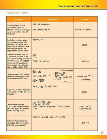 Image of Mathematics for Work and Everyday Life Answer Book (Download Only)