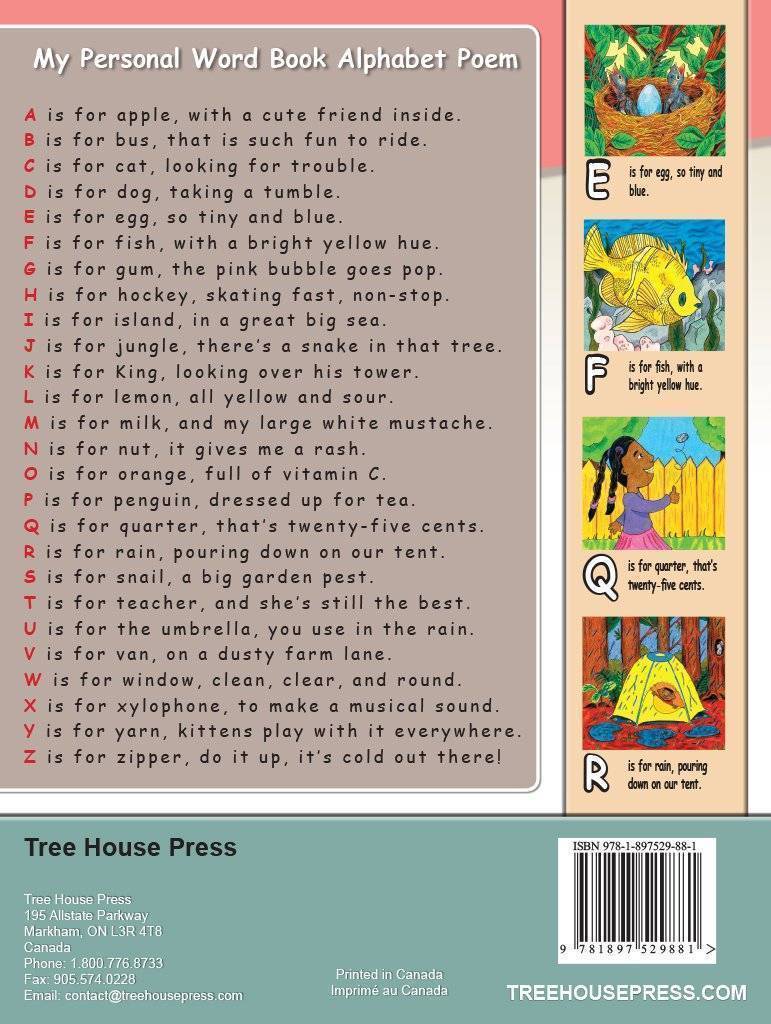 My Personal Word Book Level A