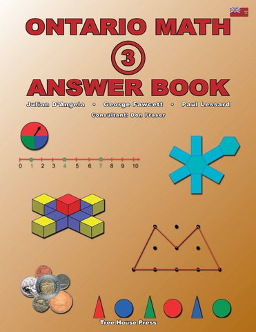 Image of Ontario Math 3 Answer Book