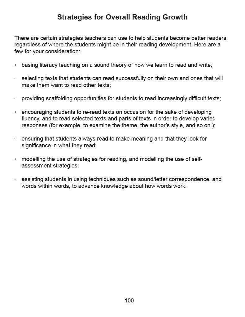 Ontario Reading 3 2nd Edition Assessment Guide