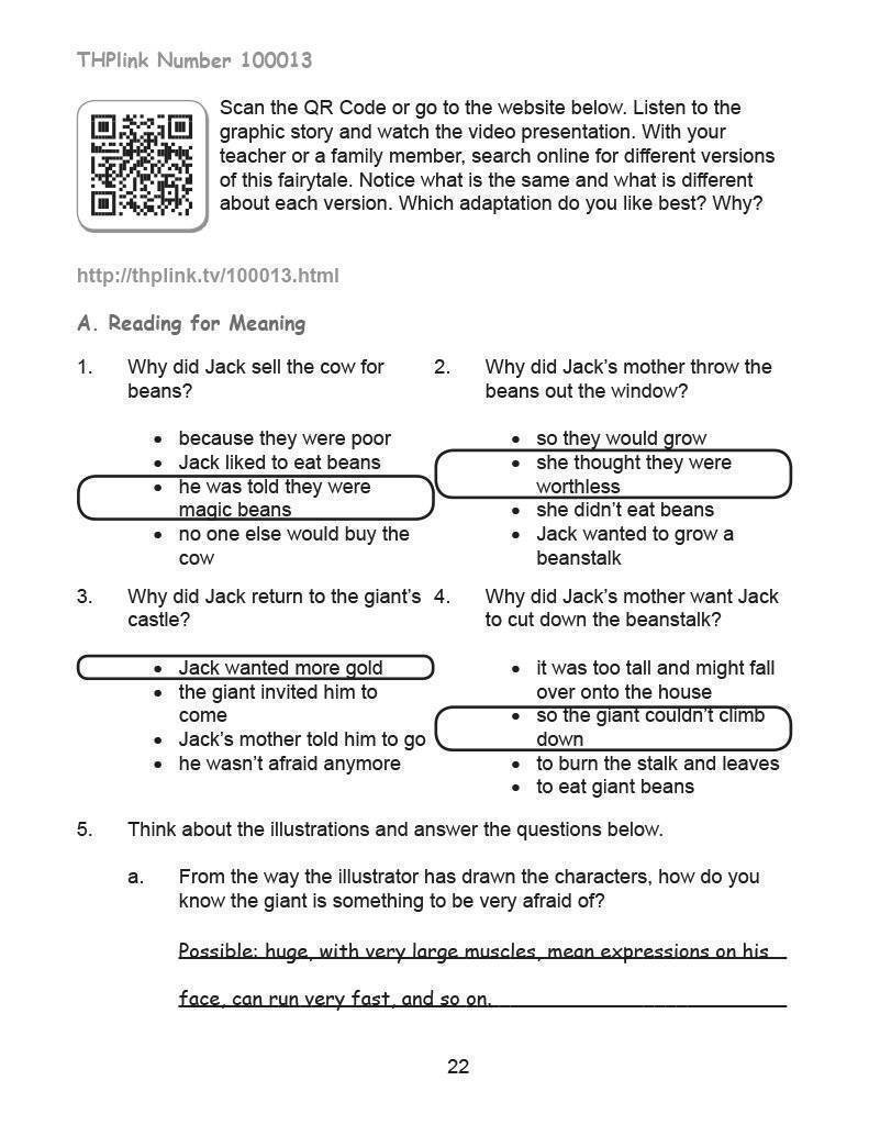 Ontario Reading 3 2nd Edition Assessment Guide
