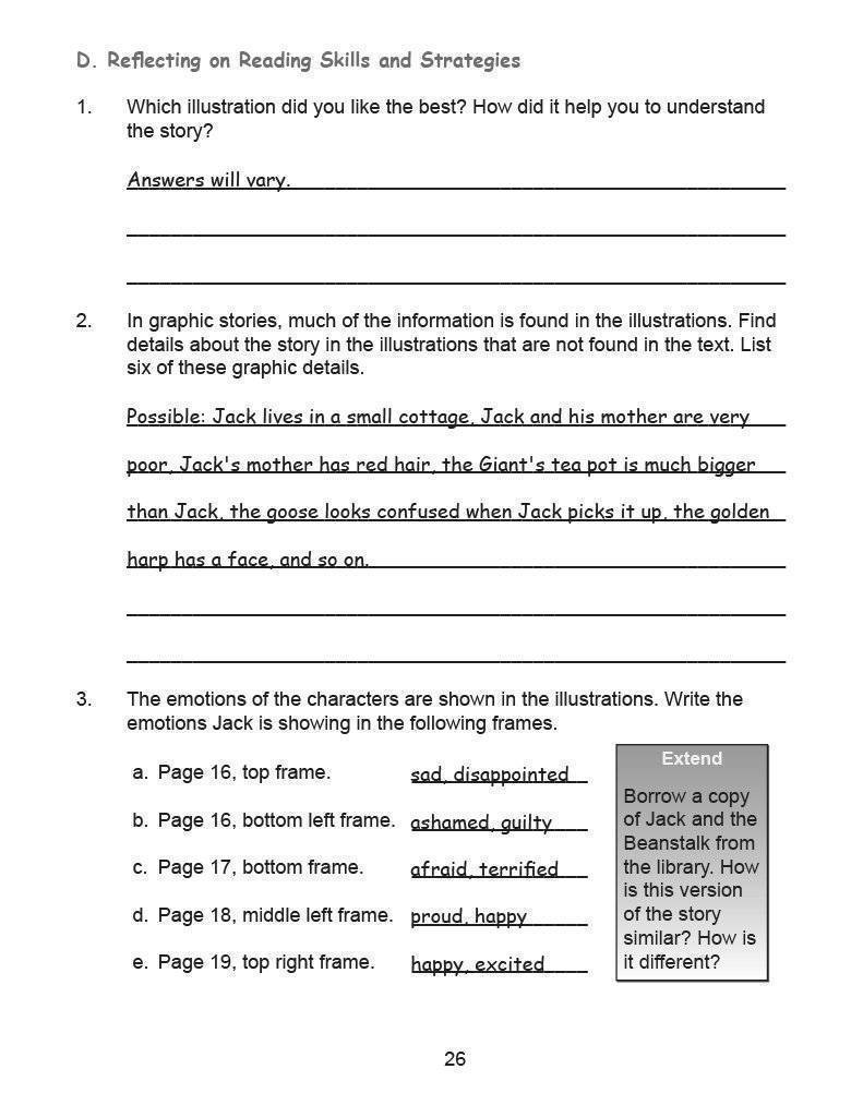 Ontario Reading 3 2nd Edition Assessment Guide