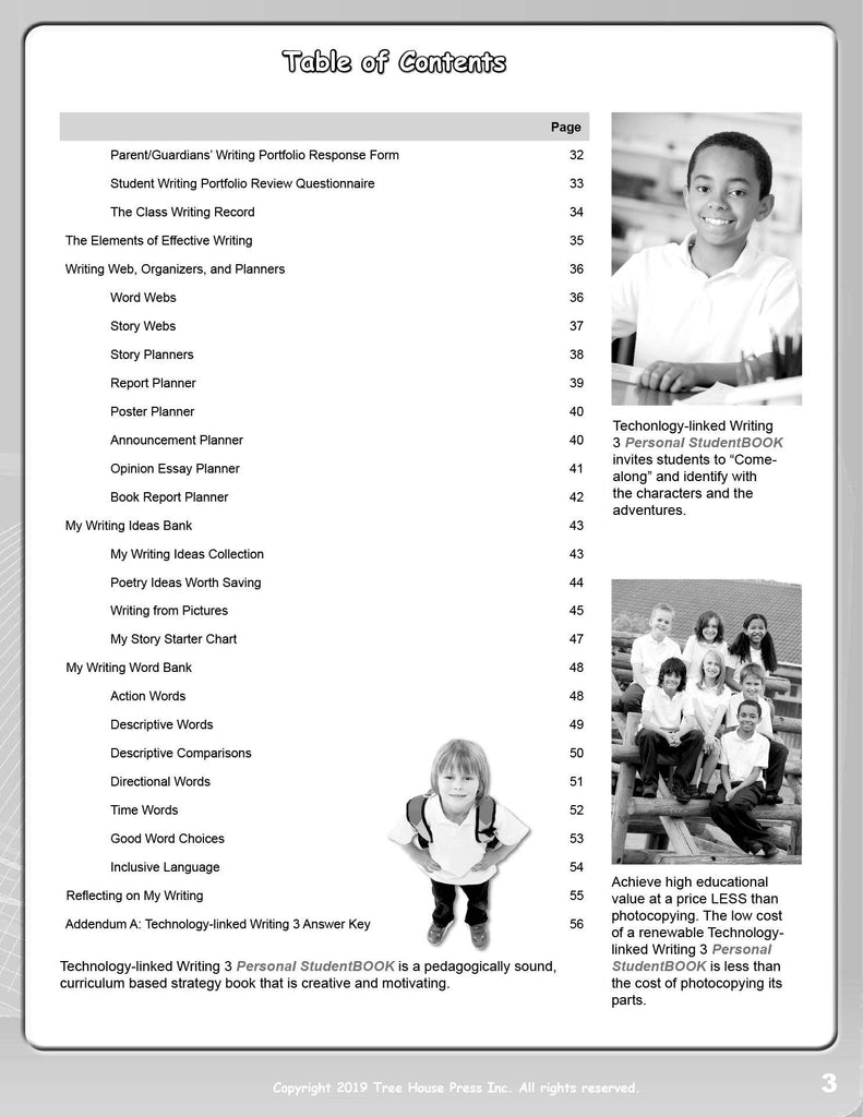 Technology-linked Writing 3 Assessment Guide