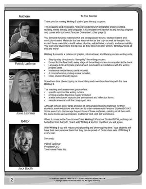 Writing 2 Teaching and Assessment Guide