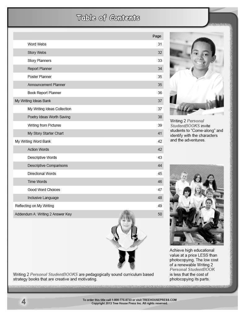 Writing 2 Teaching and Assessment Guide