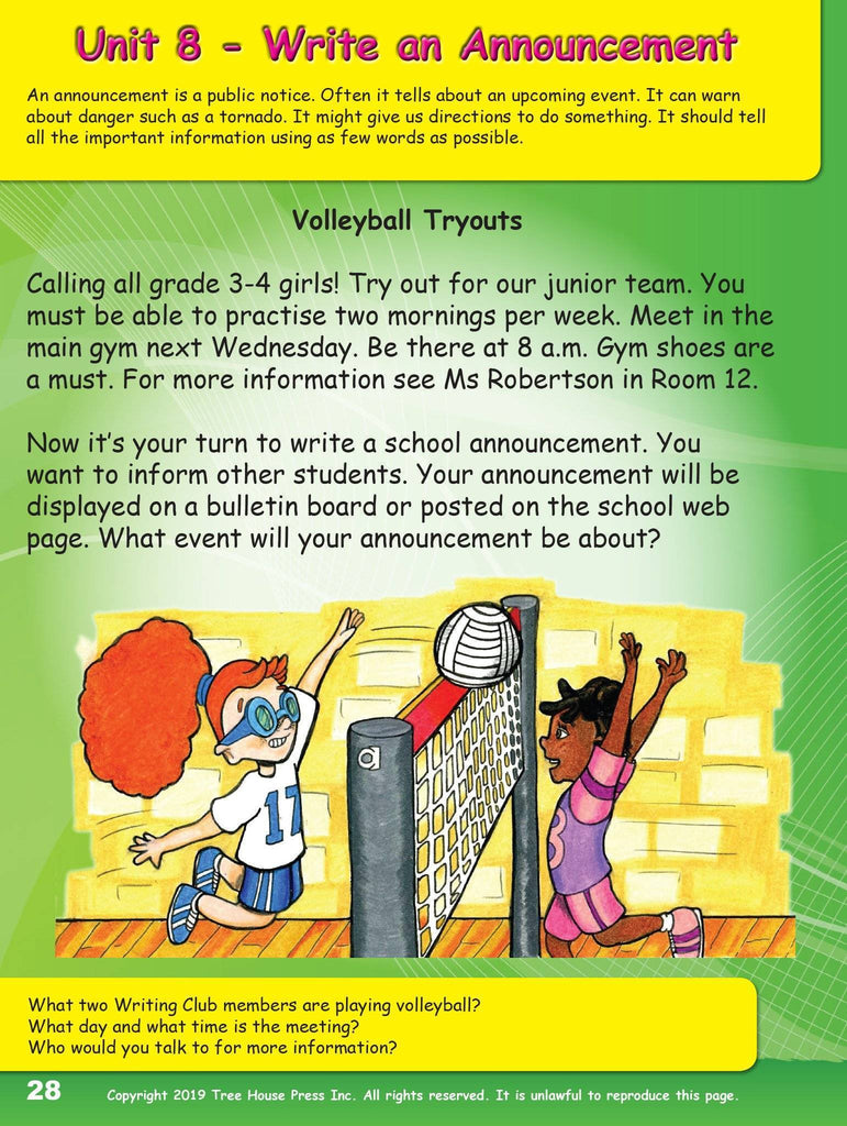 Technology-linked Writing 3