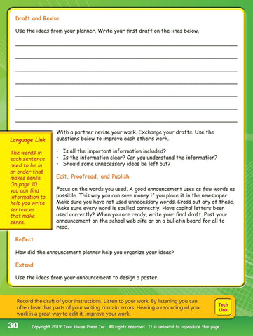 Image of Technology-linked Writing 3