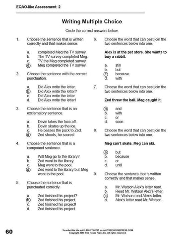 Image of Writing 4 Teaching and Assessment Guide