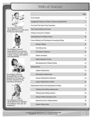 Image of Writing 6 Teaching and Assessment Guide