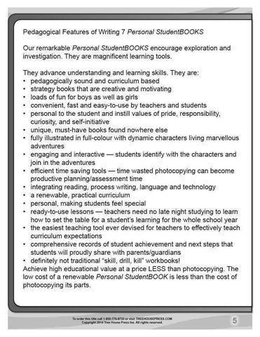 Image of Writing 7 Teaching and Assessment Guide