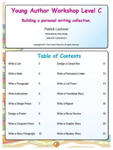 Image of Young Author Workshop Level C