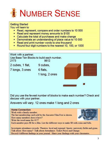 Image of Ontario Math 4 Answer Book (Download)