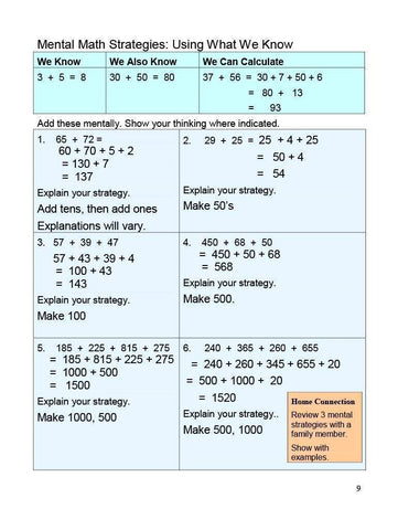 Image of Canadian Math 5 Answer Book (Download)