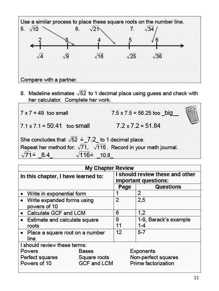 Ontario Math 8 Answer Book