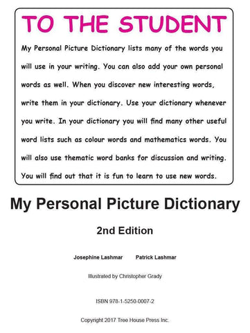 Image of My Personal Picture Dictionary