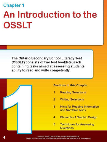 Image of OSSLT Workbook