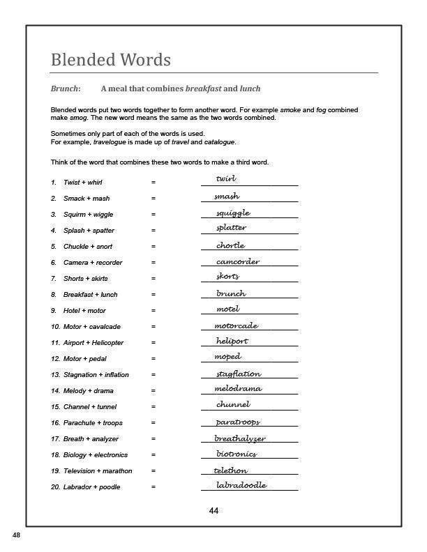 Vocabulary Essentials 1  Answer Book (Download Only)